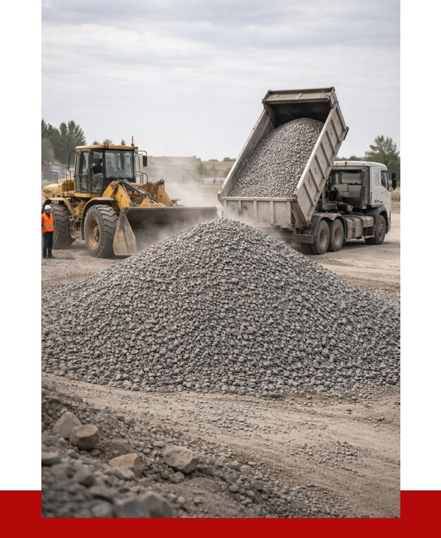 Купить щебень с доставкой в Щёлкове от 2601 руб. | ПРОНЕРУДЩлк