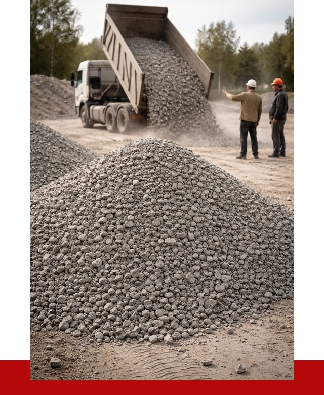 Гранитный щебень фракция 0-5 в Щёлкове от 3017 руб ПРОНЕРУДЩлк