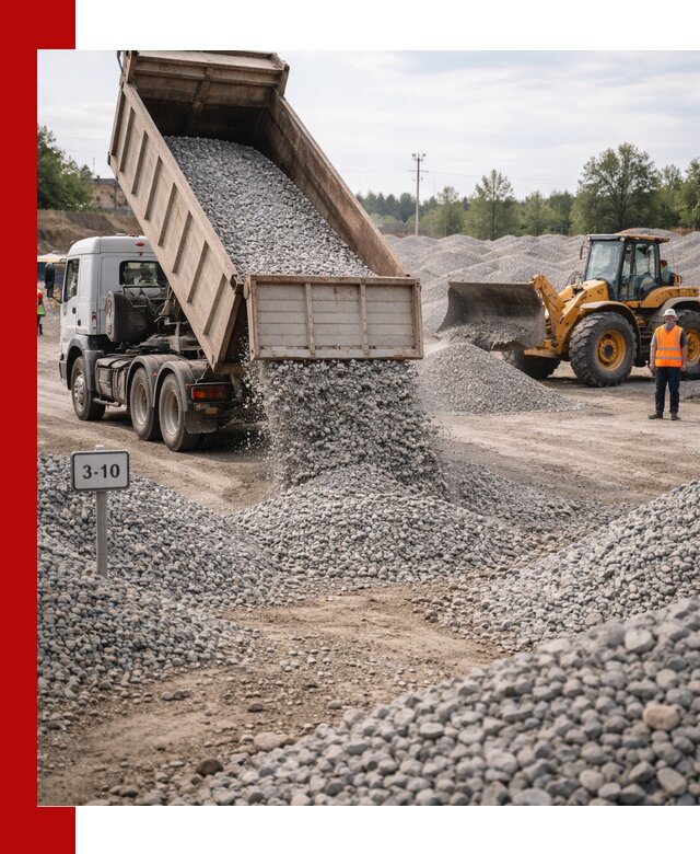 Гранитный щебень фракции 3–10: доставка и продажа в Щёлкове