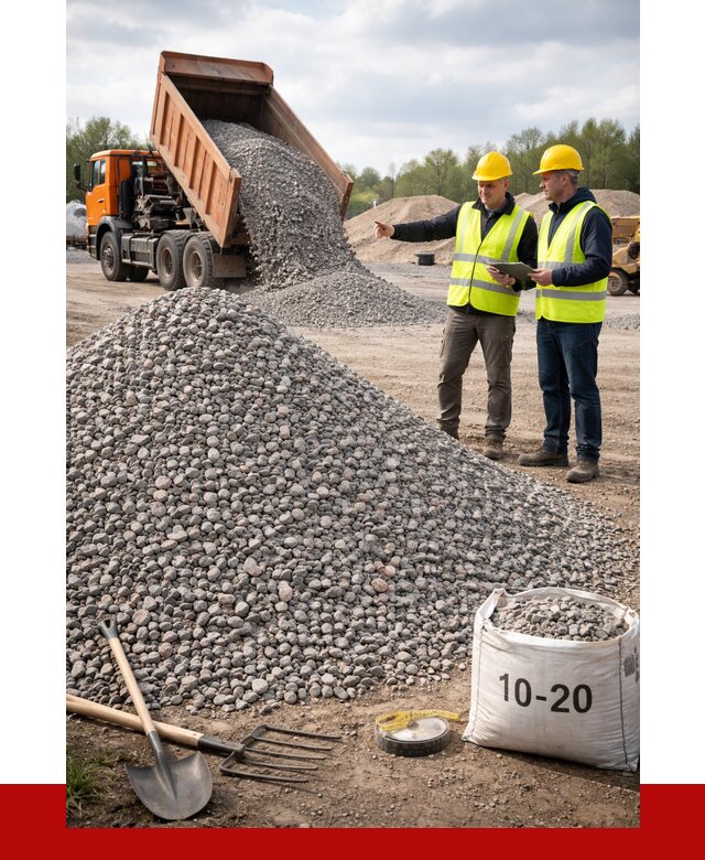 Гранитный щебень фракция 10-20 в Щёлкове от 4369 руб.|ПРОНЕРУДЩлк