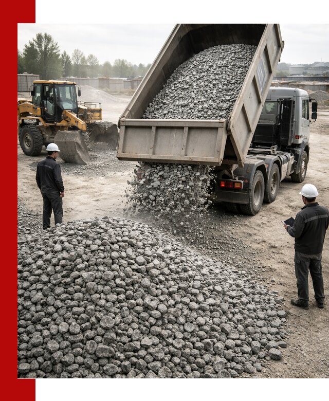 Доставка гранитного щебня фракции 20-40 в Щёлкове