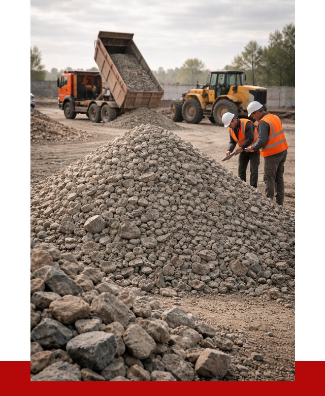 Гранитный щебень фракция 40-70 в Щёлкове от 2601 руб ПРОНЕРУДЩлк