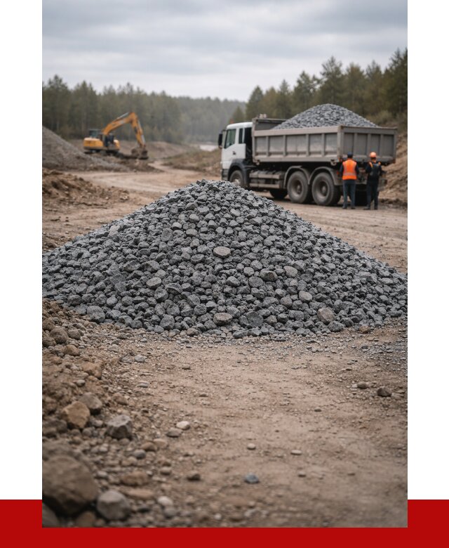 Щебень габбро диабаз фракция 40-70 в Щёлкове от 2289 р-ПРОНЕРУДЩлк