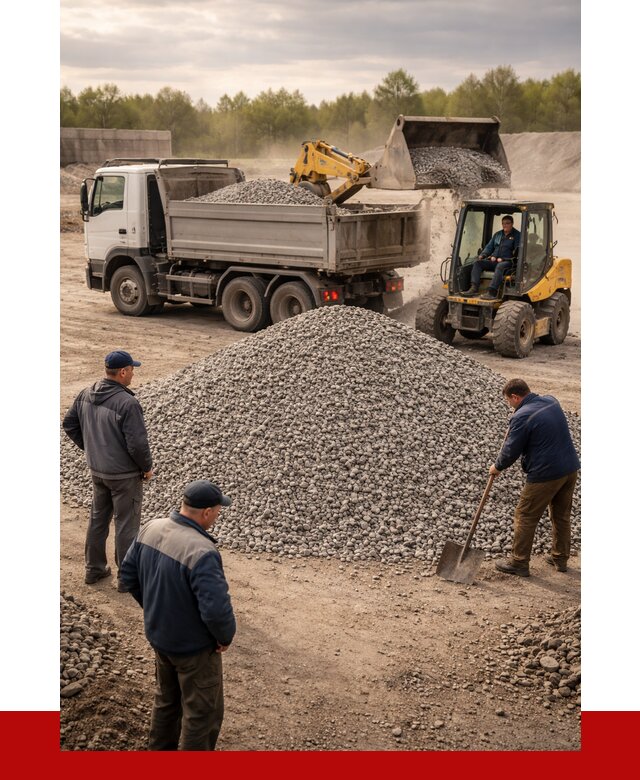 Гравийный щебень фракция 5-20 в Щёлкове от 2497 р. ПРОНЕРУДЩлк