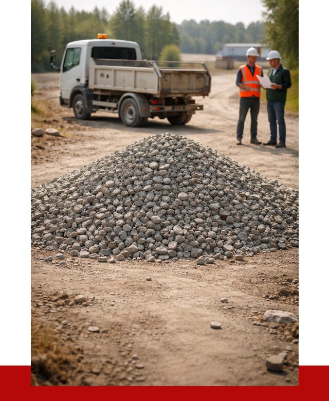Гравийный щебень фракция 20-40 в Щёлкове от 1248 р. | ПРОНЕРУДЩлк