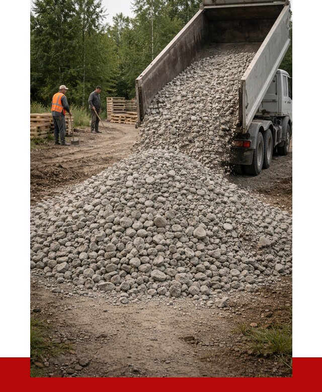 гравийный щебень фракция 70-120 в Щёлкове от 2549 р. ПРОНЕРУДЩлк