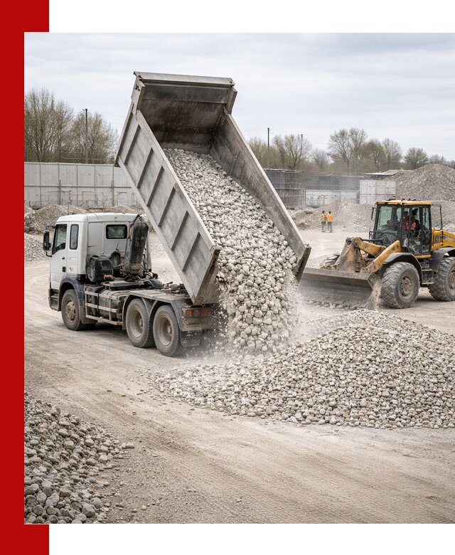 Доставка и продажа известнякового щебня в Щёлкове