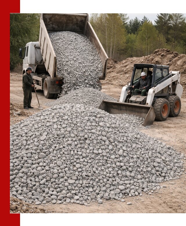 Доставка доломитового щебня в Щёлкове напрямую от карьера