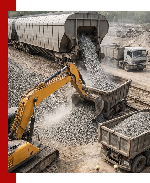 Доставка железнодорожного щебня в Щёлкове крупными партиями быстрого отгруза