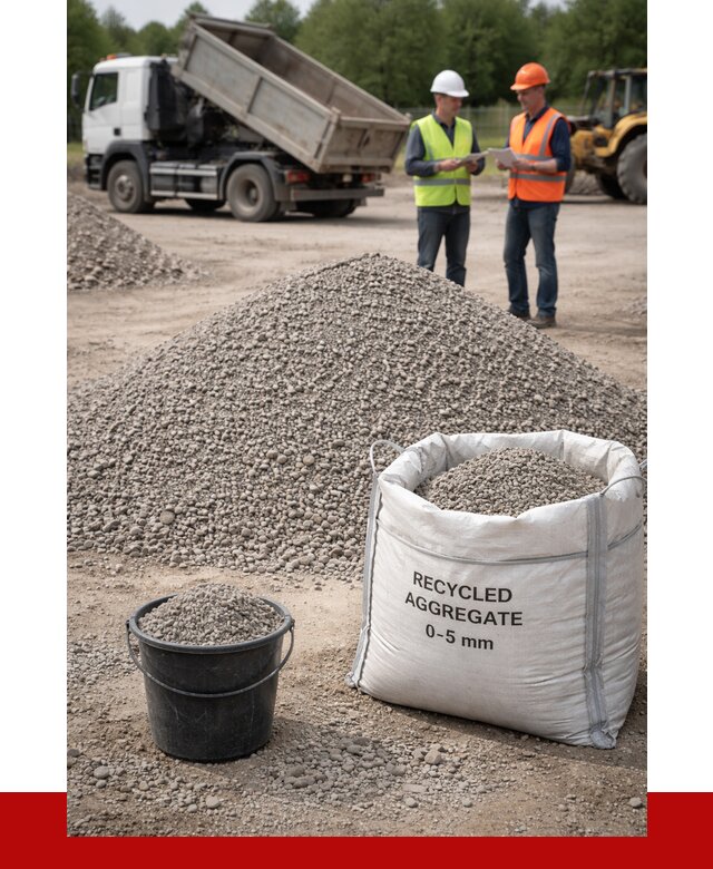 Вторичный щебень фракция 0-5 в Щёлкове от 1664 р. ПРОНЕРУДЩлк