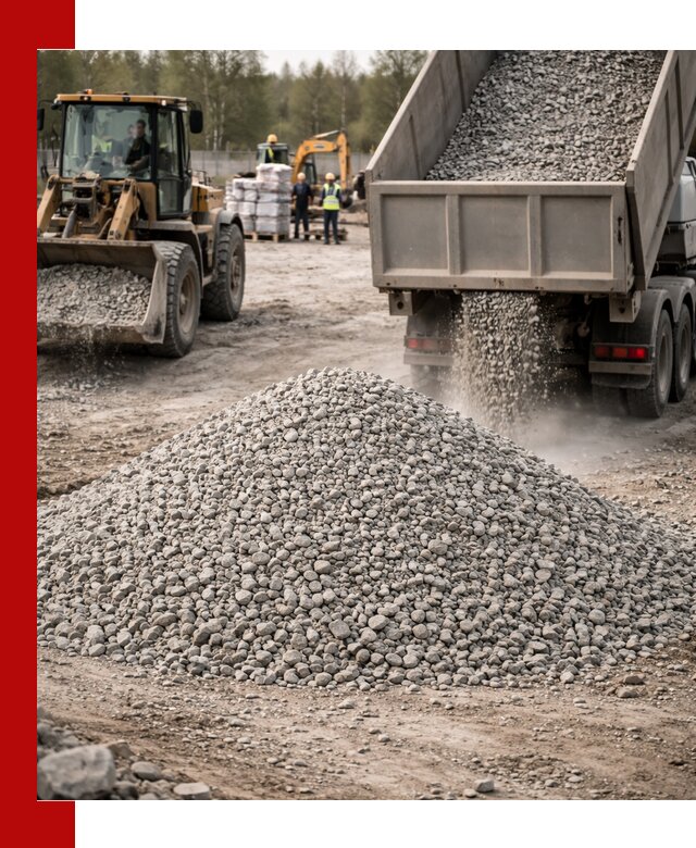 Вторичный щебень фракции 5-20 в Щёлкове — доставка и продажа крупнотоннажно