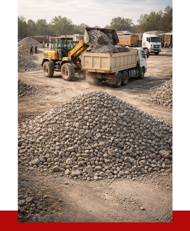 Вторичный щебень фракция 40-70 в Щёлкове от 1810 р, ПРОНЕРУДЩлк