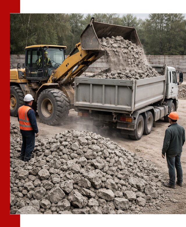 Вторичный щебень фракция 70–150 в Щёлкове с доставкой