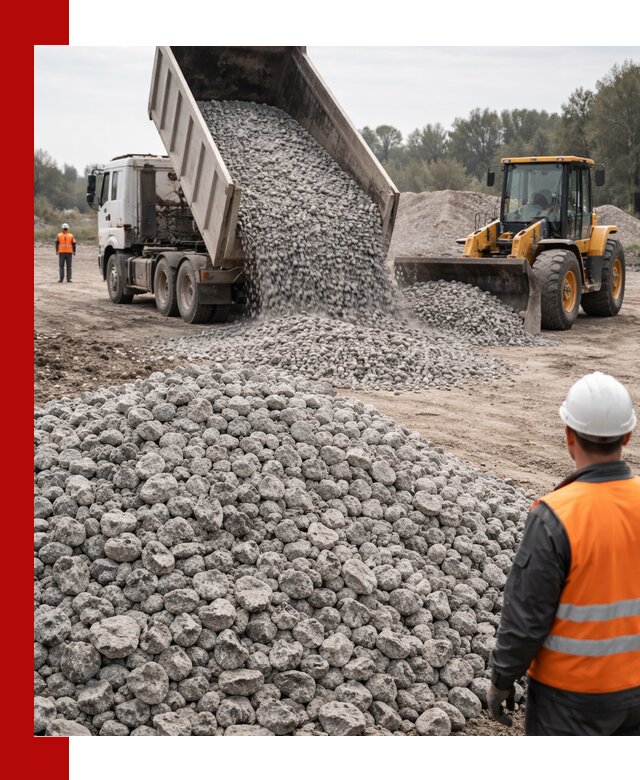 Доставка бетонного щебня фракции 20-40 в Щёлкове