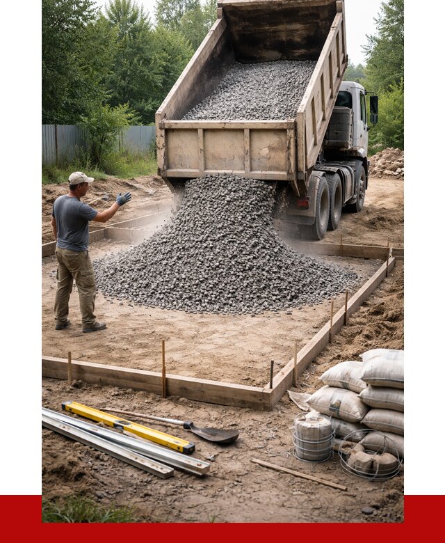 Купить щебень для фундамента в Щёлкове от 4681 р. | ПРОНЕРУДЩлк
