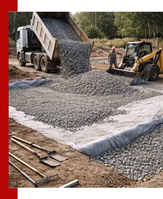 Щебень для фундамента с доставкой в Щёлкове