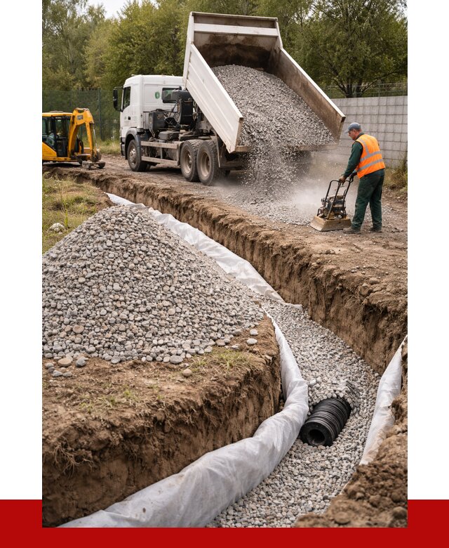 Щебень для дренажа в Щёлкове от 1925 р., ПРОНЕРУДЩлк доставка