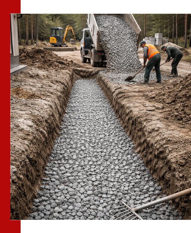 Щебень для дренажа с доставкой в Щёлкове высокого качества