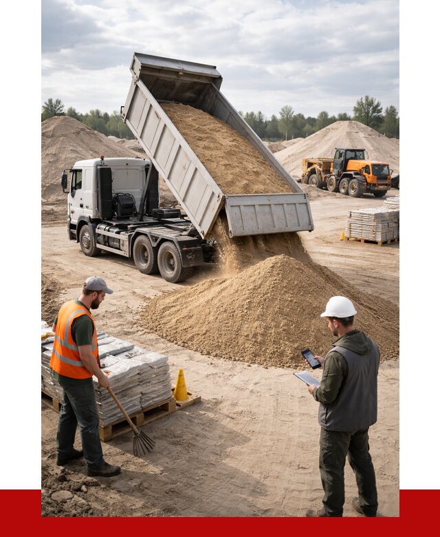 Карьерный песок с доставкой в Щёлкове от 3745 р. ПРОНЕРУДЩлк