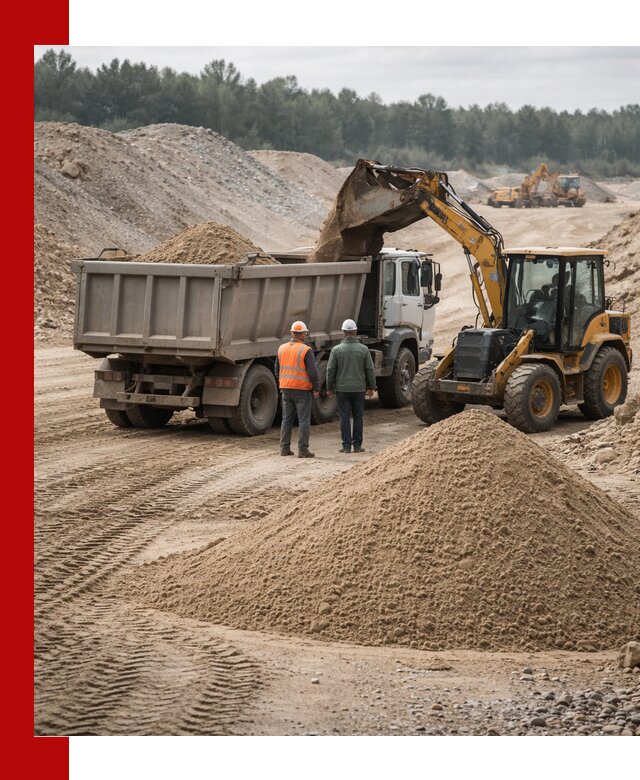 Карьерный среднезернистый песок с доставкой в Щёлкове