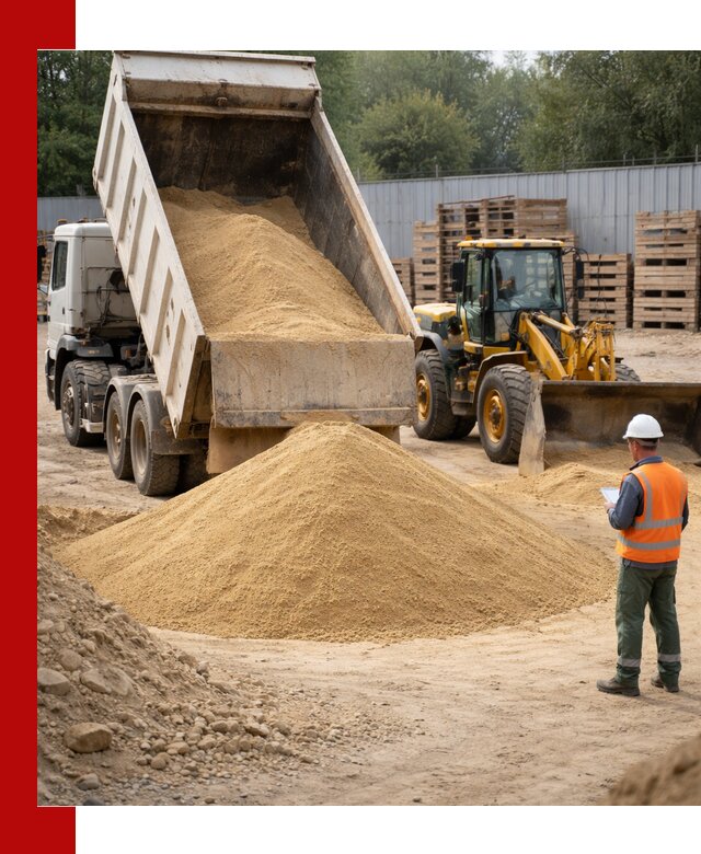 Доставка карьерного мелкозернистого песка в Щёлкове