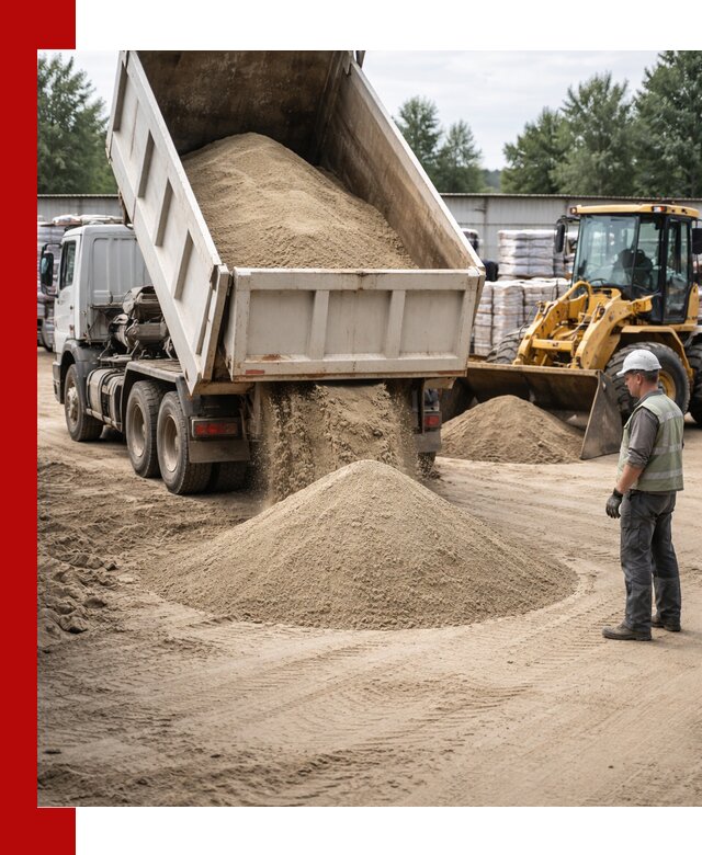 Поставка и доставка песка для бетона в Щёлкове