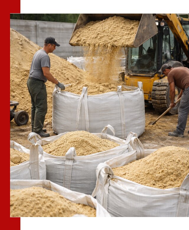 Поставка качественного песка для кладки в Щёлкове