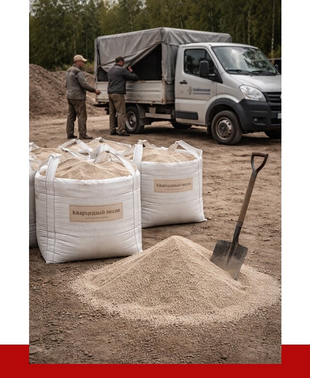 Кварцевый песок для пескоструя в Щёлкове от 4681 р. | ПРОНЕРУДЩлк
