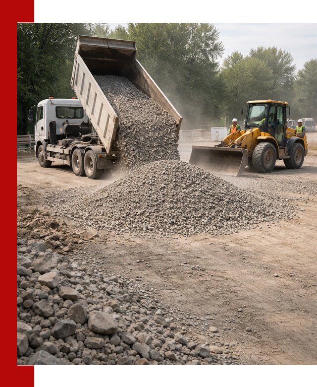 Гравий фракция 5–20 доставка в Щёлкове оптом и в розницу