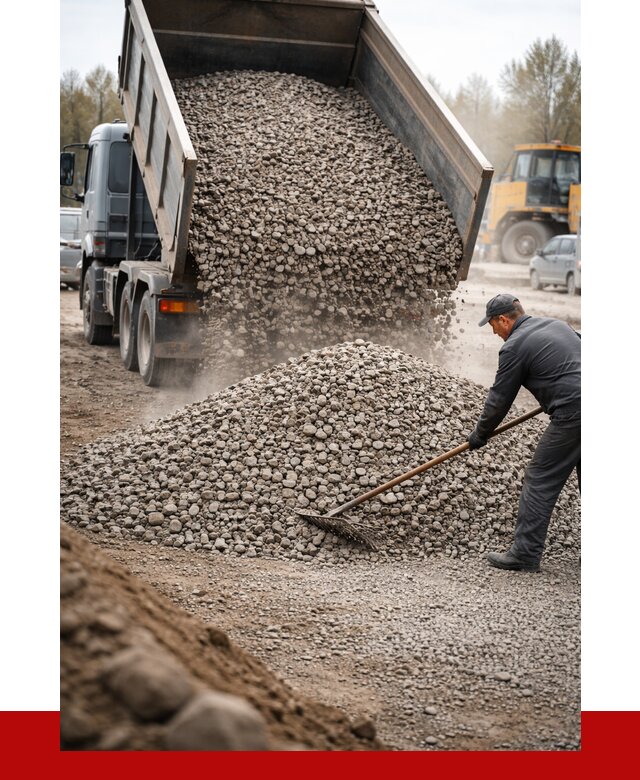 Гравий фракция 20-40 в Щёлкове от 2601 р. доставка | ПРОНЕРУДЩлк