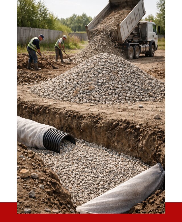 Гравий для дренажа в Щёлкове от 2289 р., доставка ПРОНЕРУДЩлк