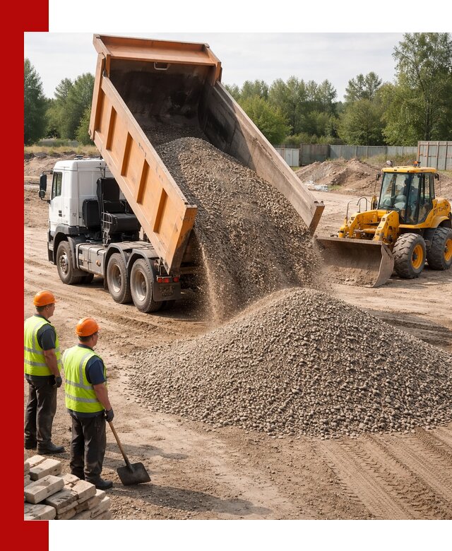 Доставка щебёночно-песчаной смеси ЩПС С7 в Щёлкове