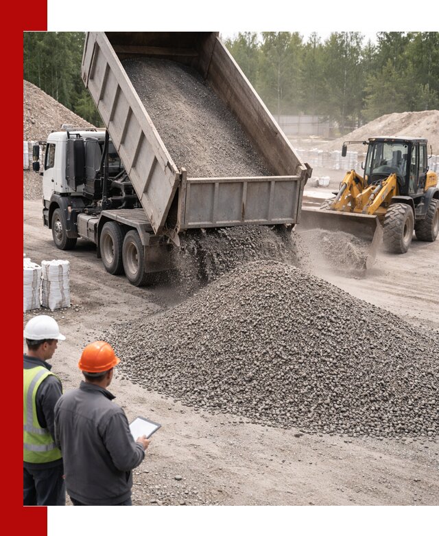 Доставка и продажа гранитного отсева 0-10 в Щёлкове