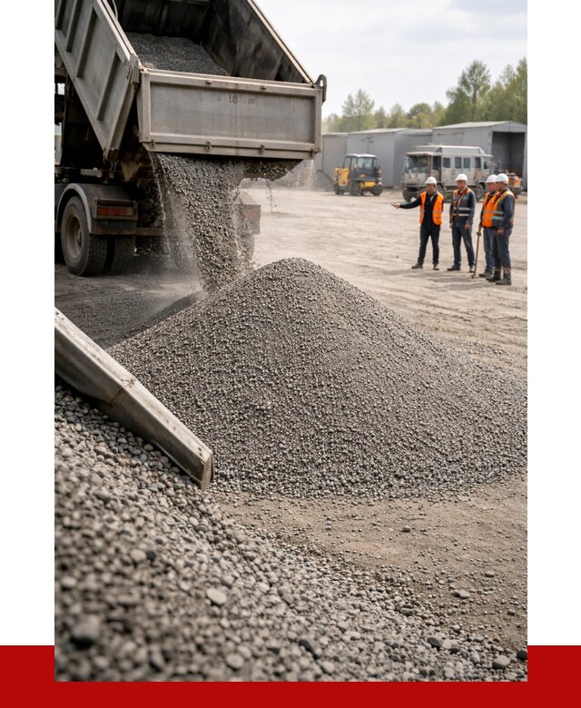 Гравийный отсев 0-5 в Щёлкове от 1248 р. с доставкой | ПРОНЕРУДЩлк