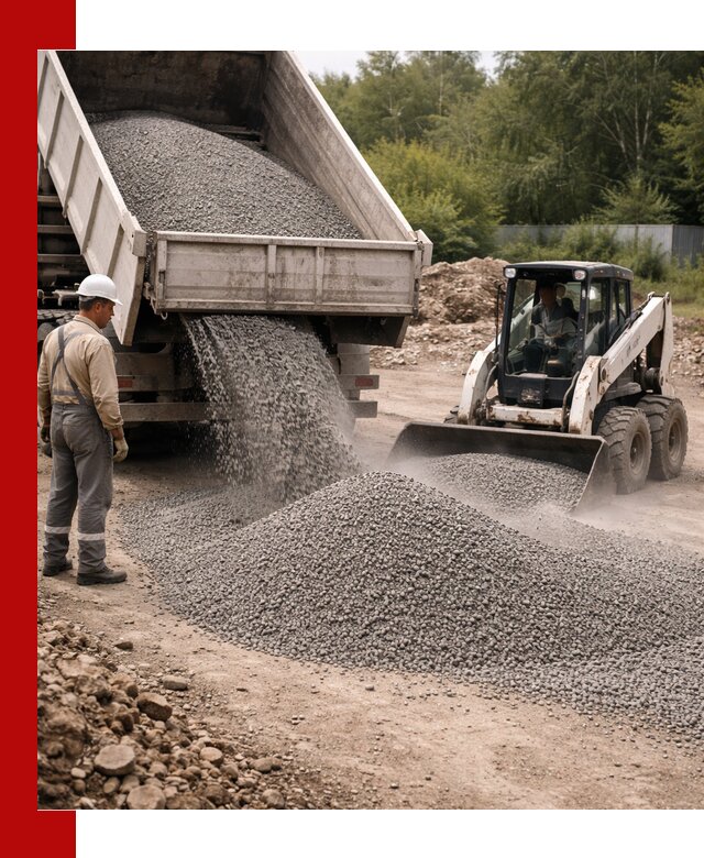 Доставка гравийного отсева 0-5 в Щёлкове оптом и в розницу