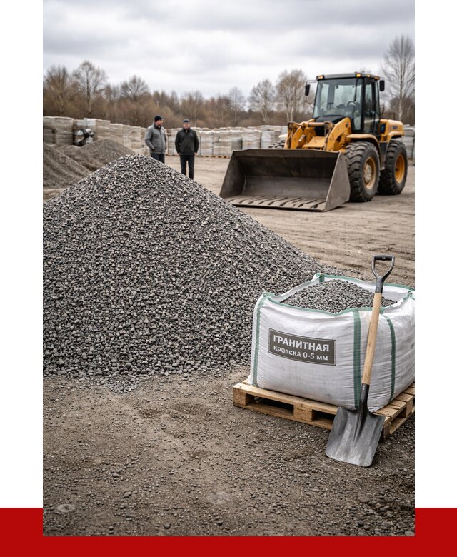 Купить гранитную крошку в Щёлкове от 4993 р. с доставкой | ПРОНЕРУДЩлк