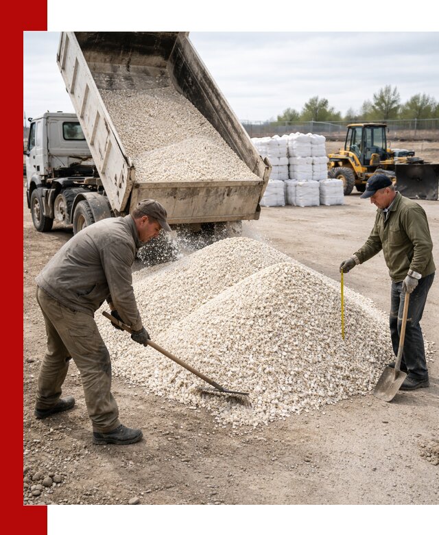 Мраморная крошка с доставкой и разгрузкой в Щёлкове