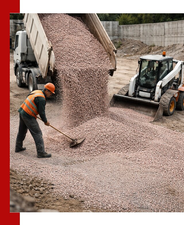 Крошка розовый гранит с доставкой в Щёлкове от производителя