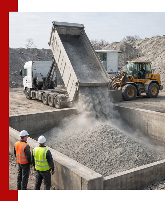 Доставка цемента навалом в Щёлкове крупными партиями