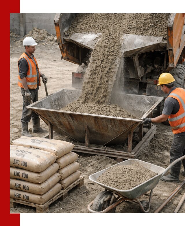 Доставка цементно-песчаной смеси М100 в Щёлкове