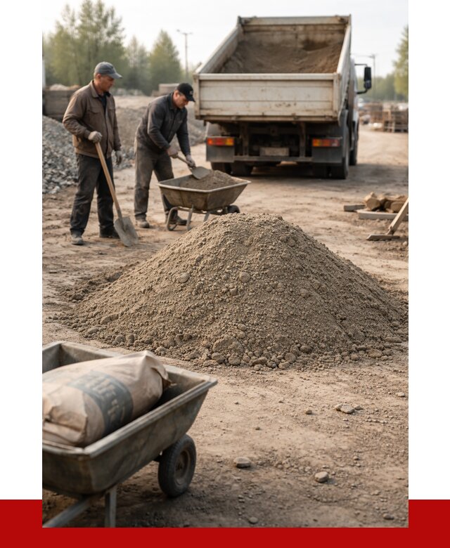 Цементно-песчаная смесь М150 в Щёлкове от 4889 р. | ПРОНЕРУДЩлк