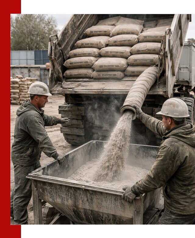 Доставка цемента М400 в Щёлкове оптом и в розницу