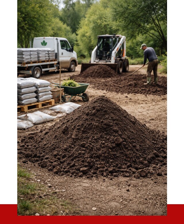 Грунт для озеленения с доставкой в Щёлкове от 1873 р. | ПРОНЕРУДЩлк