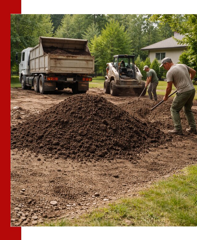 Доставка и укладка грунта для газона в Щёлкове