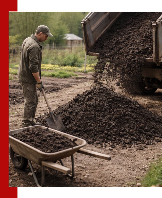 Доставка качественной земли для огорода в Щёлкове