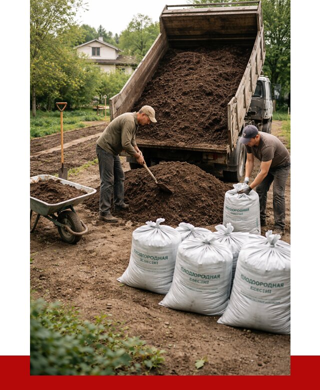 Плодородная смесь в Щёлкове от 4369 р./куб с доставкой | ПРОНЕРУДЩлк