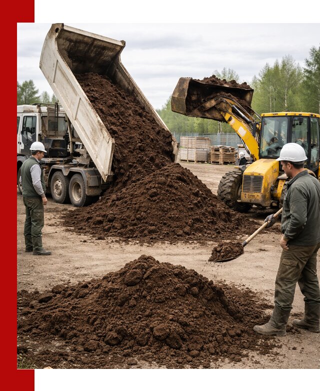 Доставка торфа оптом и в мешках в Щёлкове