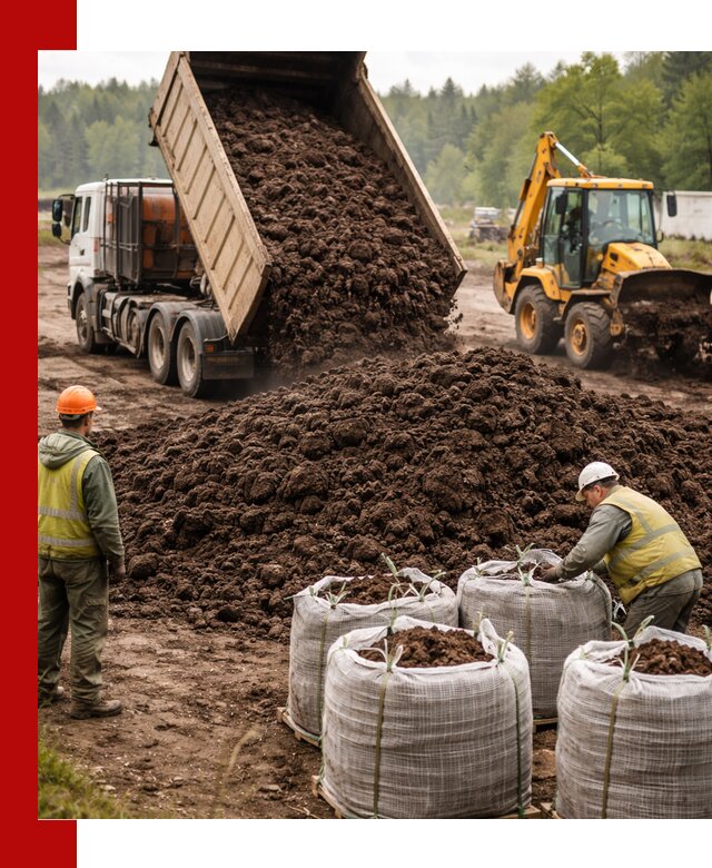 Доставка нейтрального торфа в Щёлкове оптом и в розницу
