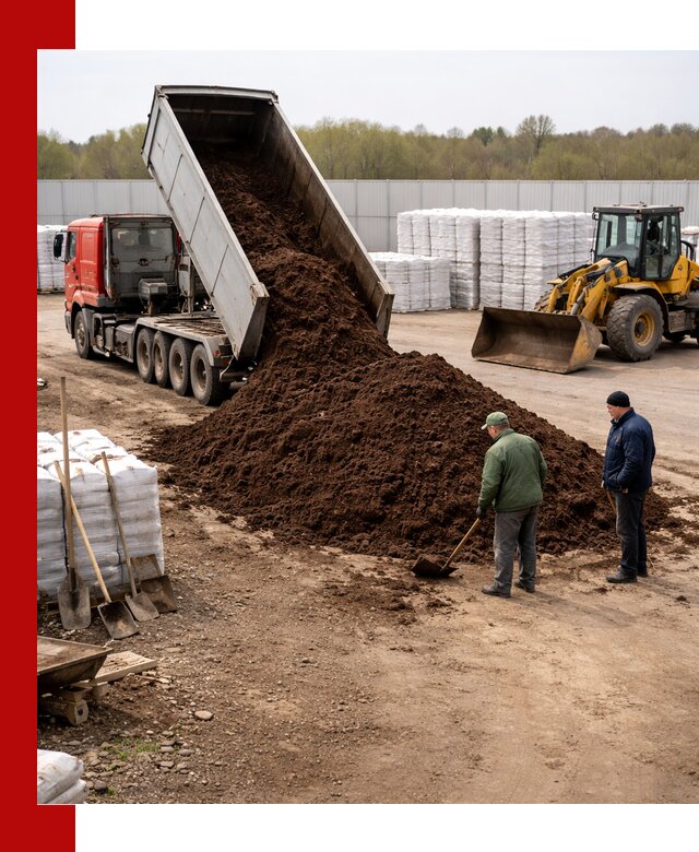 Доставка торфяных смесей оптом и в розницу в Щёлкове