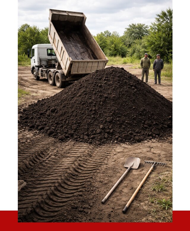 Купить чернозем навалом в Щёлкове от 1248 р. за куб | ПРОНЕРУДЩлк